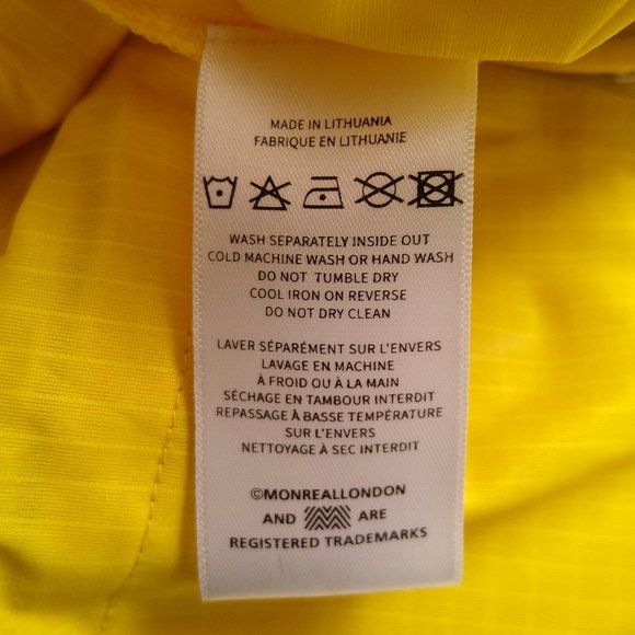 Monreal London Womens Jacket Action Wind-Resistant Performance Full Zip Off S - Picture 13 of 14